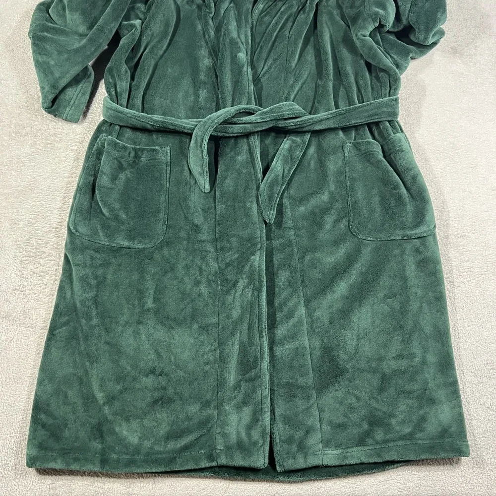 Polo Ralph Lauren Plush Bath Robe Men L/XL Sleepwear Microfiber Shawl Collar NEW